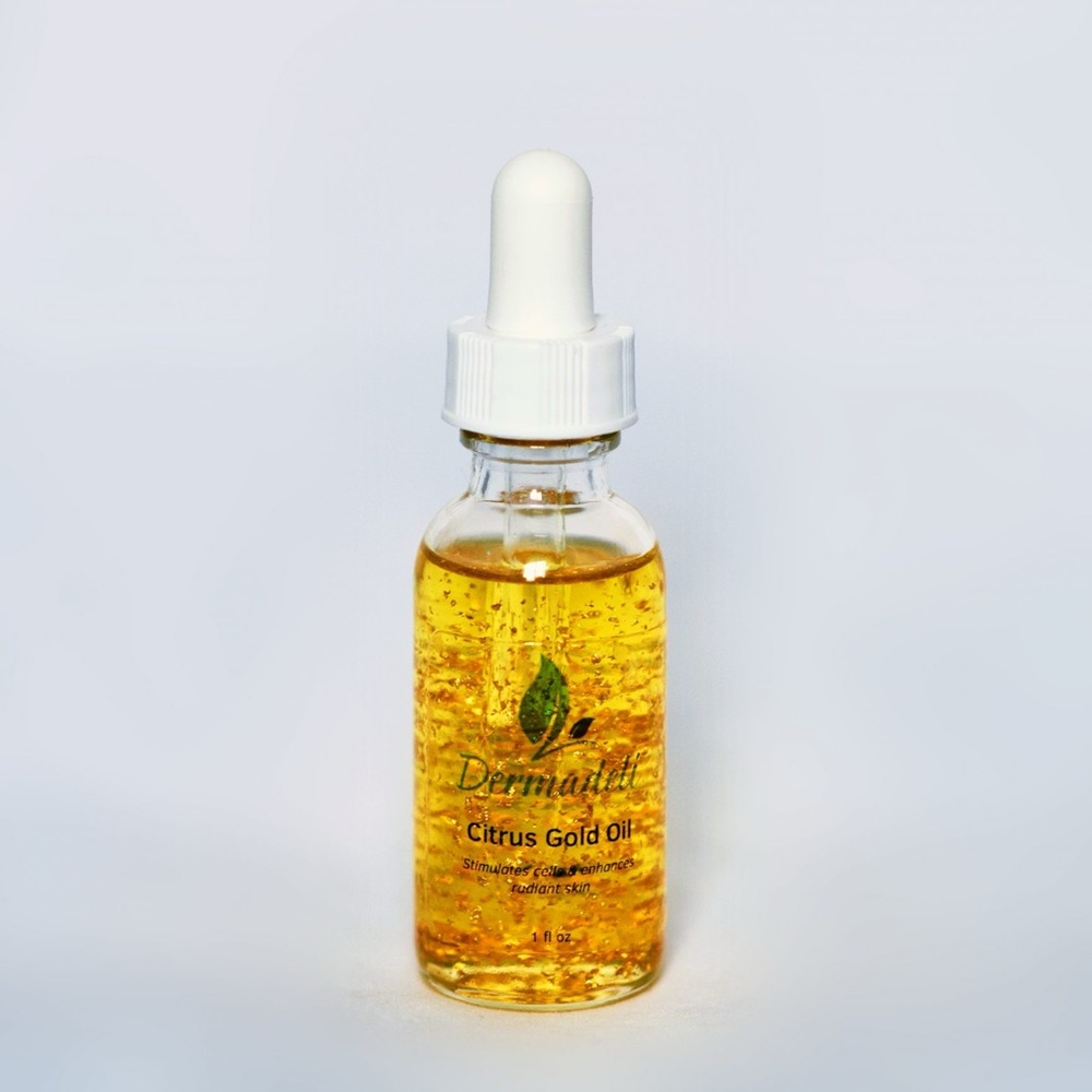 Dermadeli citrus gold oil. Brand new. 1 oz